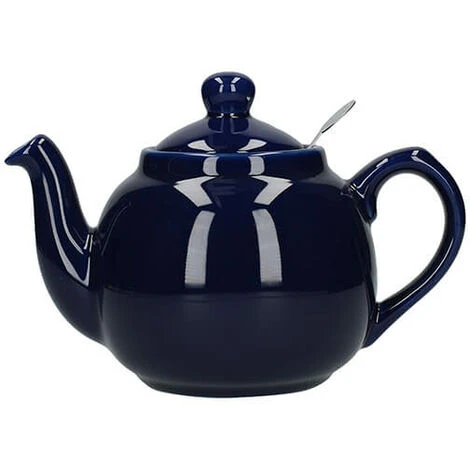 London Pottery Farmhouse Filter 2 Cup Teapot Cobalt Blue 1 London Pottery Farmhouse Filter 2 Cup Teapot Cobalt Blue