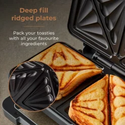 Tower Cavaletto Sandwich Maker Grey 7 Tower Cavaletto Sandwich Maker Grey -Kitchen Appliances Store 91972234 3