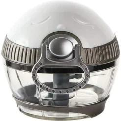 Mini Manual Garlic Chopper, Heavy Duty Chopper/Cutter, Blender For Chopping Fruits, Vegetables, Herbs, Onions For Salsa, Salad, Pesto, Cabbage, Mash, Quick And Powerful Manual Chopper