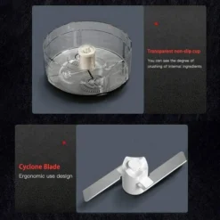 Mini Manual Vegetable Chopper Garlic Chopper Vegetable Chopper With Bowl Food Supplement Puree Machine -Kitchen Appliances Store 92866363 4