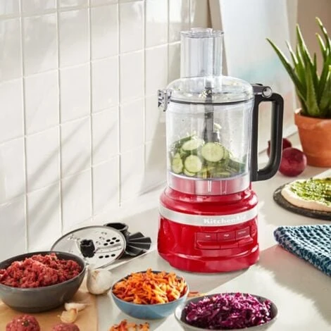 NEW KitchenAid 2.1L Empire Red Food Processor 4 NEW KitchenAid 2.1L Empire Red Food Processor - Image 4