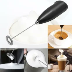 FlkwoH Mini Milk Frother Handheld Foamer Coffee Blender Egg Beater Stirrer -Kitchen Appliances Store 93447898 5