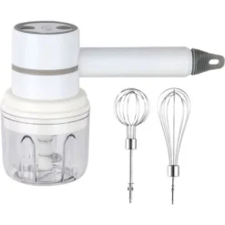 250ml Electric Beater, Cordless 3 Speed USB Rechargeable Multi-Function Mixer, Portable Electric Beater For Pastry-Cream-Protein