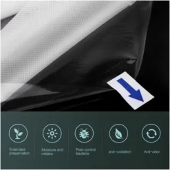 Colorless Food Vacuum Bag 25x500CM 1pcs 6 Colorless Food Vacuum Bag 25x500CM 1pcs -Kitchen Appliances Store 93457999 3