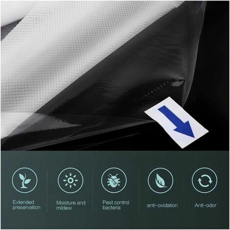 Colorless Food Vacuum Bag 25x500CM 1pcs 3 Colorless Food Vacuum Bag 25x500CM 1pcs - Image 3