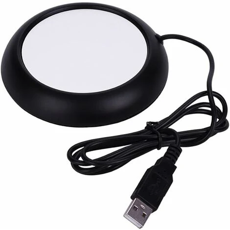 Thermostat USB Drink Cup Warmer (Black) 12.7122.5cm 1 Thermostat USB Drink Cup Warmer (Black) 12.7122.5cm