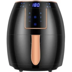 Livingandhome Black Large 5.5L Digital Touchscreen Air Fryer -Kitchen Appliances Store 93885864 3