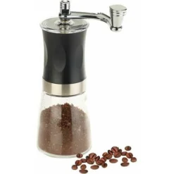 Manual Coffee Grinder With Infinitely Adjustable Ceramic Grinder