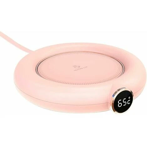 Coffee Mug Warmer, Automatic Shut Off USB Cup Warmer, Electric Beverage Heater, Tea Drink Heater Tray Mug Pad Heating Coaster Pad 220V (Pink) 1 Coffee Mug Warmer, Automatic Shut Off USB Cup Warmer, Electric Beverage Heater, Tea Drink Heater Tray Mug Pad Heating Coaster Pad 220V (Pink)