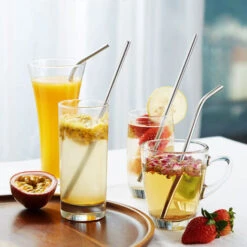 Reusable Straws, Stainless Steel Drinking Straws -Kitchen Appliances Store 94390220 3
