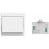 Self-powered Wireless Switch, Battery-free, Wireless Remote Control For Lights And Electrical Appliances, Waterproof And Safe, Can Be Installed Directly In A Bathroom, Etc. (1 TB 1)