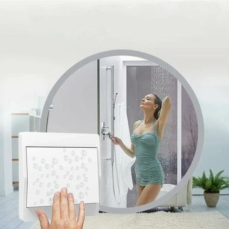 Self-powered Wireless Switch, Battery-free, Wireless Remote Control For Lights And Electrical Appliances, Waterproof And Safe, Can Be Installed Directly In A Bathroom, Etc. (1 TB 1) 2 Self-powered Wireless Switch, Battery-free, Wireless Remote Control For Lights And Electrical Appliances, Waterproof And Safe, Can Be Installed Directly In A Bathroom, Etc. (1 TB 1) - Image 2