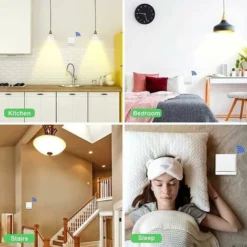 Self-powered Wireless Switch, Battery-free, Wireless Remote Control For Lights And Electrical Appliances, Waterproof And Safe, Can Be Installed Directly In A Bathroom, Etc. (1 TB 1) 9 Self-powered Wireless Switch, Battery-free, Wireless Remote Control For Lights And Electrical Appliances, Waterproof And Safe, Can Be Installed Directly In A Bathroom, Etc. (1 TB 1) -Kitchen Appliances Store 94518592 5