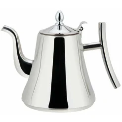 Stainless Steel Teapot With Removable Infuser - 1200 Ml - Dishwasher Safe