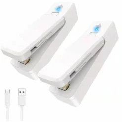 Mini Bag Sealing Machine, Portable Food Sealing Machine, 2 PCS