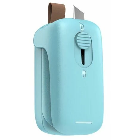 Mini Bag Sealer, 2 In 1 Food Sealer And Cutter, Portable Vacuum Sealer Machines, Quick Sealer For Plastic Bags, Chips, Slices, Snacks, Storage And Fresh, No Need 2 Mini Bag Sealer, 2 In 1 Food Sealer And Cutter, Portable Vacuum Sealer Machines, Quick Sealer For Plastic Bags, Chips, Slices, Snacks, Storage And Fresh, No Need - Image 2