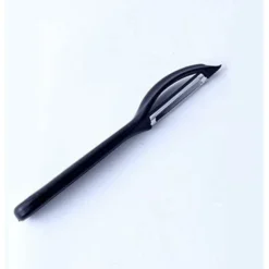 Fruit Peeler Universal Eplucheur With Ergonomic Stainless Steel Blades For Potato And Carrot Vegetable Peeler (black Serrated Edge Planed Color Box) -Kitchen Appliances Store 94962538 5