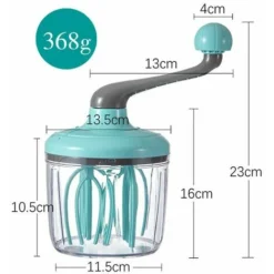 Rotary Hand Whisk Whisk Whisk Egg Frother Rotary Hand Mixer -Kitchen Appliances Store 95066990 3