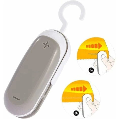 Mini Machine à Sceller Portable 2 En 1 Machine Thermoscellage Petite Scelleuse Sac Pratique Mini Scellant Sac Thermique Avec Un Crochet Pour Les Sacs Chips Stockage Des Aliments Snack Fresh Bag 2 Mini Machine à Sceller Portable 2 En 1 Machine Thermoscellage Petite Scelleuse Sac Pratique Mini Scellant Sac Thermique Avec Un Crochet Pour Les Sacs Chips Stockage Des Aliments Snack Fresh Bag - Image 2