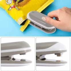 Mini Machine à Sceller Portable 2 En 1 Machine Thermoscellage Petite Scelleuse Sac Pratique Mini Scellant Sac Thermique Avec Un Crochet Pour Les Sacs Chips Stockage Des Aliments Snack Fresh Bag 8 Mini Machine à Sceller Portable 2 En 1 Machine Thermoscellage Petite Scelleuse Sac Pratique Mini Scellant Sac Thermique Avec Un Crochet Pour Les Sacs Chips Stockage Des Aliments Snack Fresh Bag -Kitchen Appliances Store 95075920 4