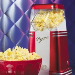 Machine à Popcorn Rétro Popcornmaschine Air Chaud Sans Graisse Sans Huile 7 Machine à Popcorn Rétro Popcornmaschine Air Chaud Sans Graisse Sans Huile -Kitchen Appliances Store 95075994 4