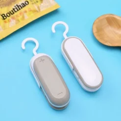 Pièces Mini Bag Sealer, Scelleuse Thermique Mini Machine à Sceller, 2 En 1 Scelleuse De Sacs Portable, Machine à Sceller Portable, Pour Stockage De Nourriture (Sans Batterie) -Kitchen Appliances Store 95077019 4