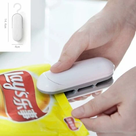 Mini Soudeuse De Sacs - 2 Pcs Machine Mini D'Étanchéité Pour Sceller Sac Mini-Machine à Sceller En Plastique, Stockage De Nourriture, Snack Frais (Batterie Non Incluse) 2 Mini Soudeuse De Sacs - 2 Pcs Machine Mini D'Étanchéité Pour Sceller Sac Mini-Machine à Sceller En Plastique, Stockage De Nourriture, Snack Frais (Batterie Non Incluse) - Image 2