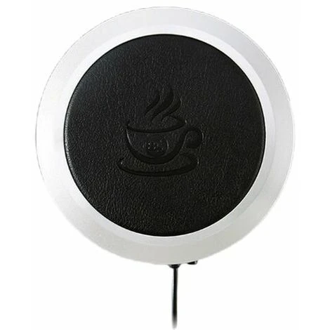 USB Hot Coaster Thermal Insulation Heating Pad Black 1 USB Hot Coaster Thermal Insulation Heating Pad Black