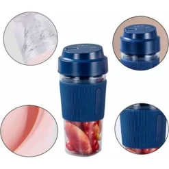 Portable Blender Jar, USB Electric Juicer Multifunction Blender 7 Portable Blender Jar, USB Electric Juicer Multifunction Blender -Kitchen Appliances Store 95523978 3