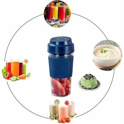 Portable Blender Jar, USB Electric Juicer Multifunction Blender 4 Portable Blender Jar, USB Electric Juicer Multifunction Blender - Image 4