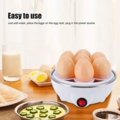 Electric Eggs Boiler Multifunctional Mini Eggs Cooker Steamer Poacher For Kitchen UseEU Plug 220V -Kitchen Appliances Store 95534161 4