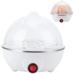 Electric Eggs Boiler Multifunctional Mini Eggs Cooker Steamer Poacher For Kitchen UseEU Plug 220V -Kitchen Appliances Store 95534161 5