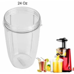 Top Juicer Cup Parts Mug Replacement For Nutribullet Nutri Suit For 900W Blenders Juice Mixer, Fruit And Vegetable Mixing Machine 18/24/32Oz (24 Oz) 6 Top Juicer Cup Parts Mug Replacement For Nutribullet Nutri Suit For 900W Blenders Juice Mixer, Fruit And Vegetable Mixing Machine 18/24/32Oz (24 Oz) -Kitchen Appliances Store 95534202 3