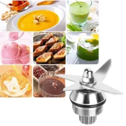Blender Blade, Stainless Steel Blender Replacement Parts Blender Blade Assembly Fit For Vitamix 1195 58625 15504 58805 15652 15643 Container -Kitchen Appliances Store 95534221 3