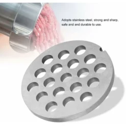 Meat Grinder Knife Stainless Steel Mincer Plate Disc Knife With Holes Professional Replacement Accessories For Grinders Mincers(7.5mm) -Kitchen Appliances Store 95534243 3