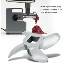 Meat Grinder Blade Stainless Steel Mincer Cutting Plate Professional Cross-Shaped Cutter Replacement Spare Part For Grinders Mincers(22) -Kitchen Appliances Store 95534267 3