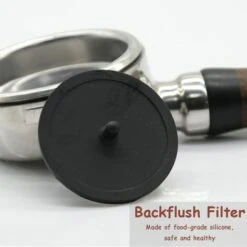 Blind Filter, 50 X 2mm / 2 X 0.08in Rubber Backflush Disk, Rubber Blanking Disc For Espresso Machines -Kitchen Appliances Store 95534273 4