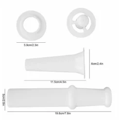 Food Grinder Attachment For Kitchen Aid Stand Mixers With Universal Food Pusher + Sausage Filler Nozzle + Kubbe Attachment For Size 5 Meat Grinder -Kitchen Appliances Store 95534296 3