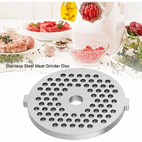 Stainless Steel Meat Grinder Plate Disc Knife Blades For Mixer And Chopper Attachment With Hole For Kitchen Accessory 3 Stainless Steel Meat Grinder Plate Disc Knife Blades For Mixer And Chopper Attachment With Hole For Kitchen Accessory - Image 3