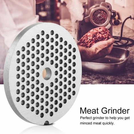 Meat Grinder Plate, Food Grade Alloy Meat Grinder Crusher Grinder Plate Discs/Grinding Blades For Stand Mixer And Meat Grinder Attachment For Kitchen (3mm Hole) 3 Meat Grinder Plate, Food Grade Alloy Meat Grinder Crusher Grinder Plate Discs/Grinding Blades For Stand Mixer And Meat Grinder Attachment For Kitchen (3mm Hole) - Image 3