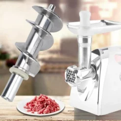 Meat Mincer Screw, Safe Meat Grinder Screw, Simple Installation Stainless Steel For Electric Meat Grinder Kitchen Home Use Meat Grinder Accessories -Kitchen Appliances Store 95534305 3