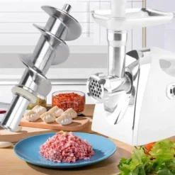 Meat Mincer Screw, Safe Meat Grinder Screw, Simple Installation Stainless Steel For Electric Meat Grinder Kitchen Home Use Meat Grinder Accessories -Kitchen Appliances Store 95534305 4