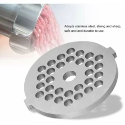Meat Grinder Blade Stainless Steel Disc Meat Mincer Plate With 5/7mm Holes Professional Replacement Spare Part For Grinders Mincers Food Chopper(5mm) -Kitchen Appliances Store 95534333 3