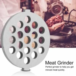 Meat Grinder Stainless Steel Disc Meat Mincer Plate With 5/7mm Holes Professional Replacement Part For Grinders Mincers(7mm) 6 Meat Grinder Stainless Steel Disc Meat Mincer Plate With 5/7mm Holes Professional Replacement Part For Grinders Mincers(7mm) -Kitchen Appliances Store 95534335 3