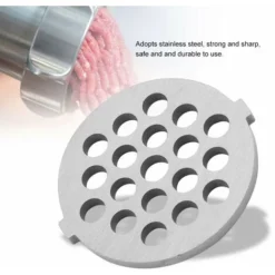 Meat Grinder Stainless Steel Disc Meat Mincer Plate With 5/7mm Holes Professional Replacement Part For Grinders Mincers(7mm) 7 Meat Grinder Stainless Steel Disc Meat Mincer Plate With 5/7mm Holes Professional Replacement Part For Grinders Mincers(7mm) -Kitchen Appliances Store 95534335 4