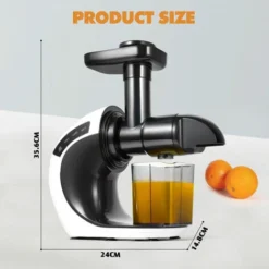 Fitprobo 24cm15cm36cm Cold Press Juicer, Reduce Food Residue, Avoid Clogging, Suitable For Weight Loss People, Children, The Elderly -Kitchen Appliances Store 95602971 5