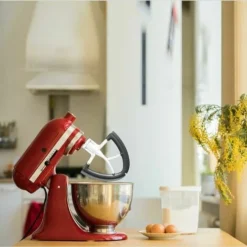 Kitchenaid Stand Mixer AccessoriesFlat Beater For MixerFlexible Edge Flat Beater For KitchenAid Artisan Mixer For Kitchen Flour Cream Mixing（4.5-5 Quart） -Kitchen Appliances Store 95643381 5