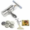 1 Piece Stainless Steel Noodle Machine 5 Molds Noodle Pressing Machine Creative Manual Kitchen Household Noodle Machine-