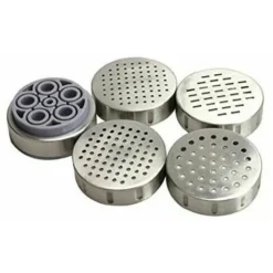 1 Piece Stainless Steel Noodle Machine 5 Molds Noodle Pressing Machine Creative Manual Kitchen Household Noodle Machine- 8 1 Piece Stainless Steel Noodle Machine 5 Molds Noodle Pressing Machine Creative Manual Kitchen Household Noodle Machine- -Kitchen Appliances Store 95649808 4