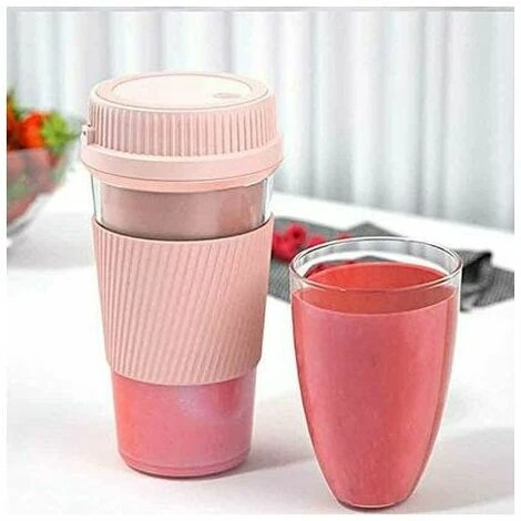 Electric Juicer Usb Smoothie Blender Blender Food Processor Electric Juicer Pink-Multifunctional Portable 1 Electric Juicer Usb Smoothie Blender Blender Food Processor Electric Juicer Pink-Multifunctional Portable